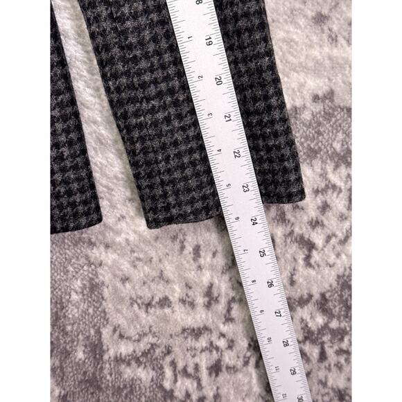 J Crew Parke Blazer 2 Womens Houndstooth Wool Single Button Jacket - Picture 5 of 9